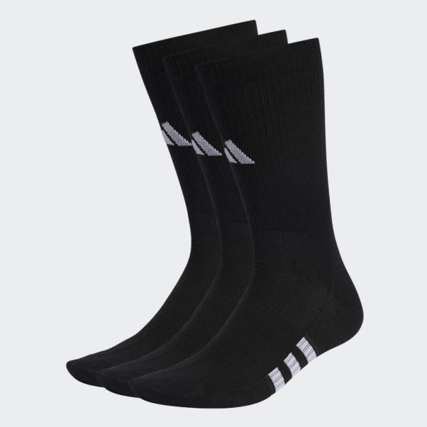 Performance Light Crew Chaussettes 3 Paires Adidas Noir