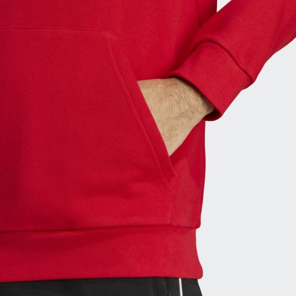 Sweat à Capuche Trèfle Adidas Scarlet Adicolor Classics