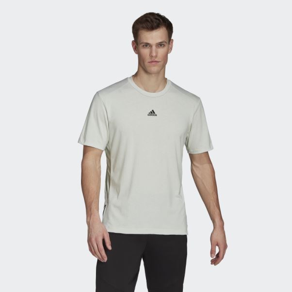 T-shirt De Yoga Adidas Aeroready Vert