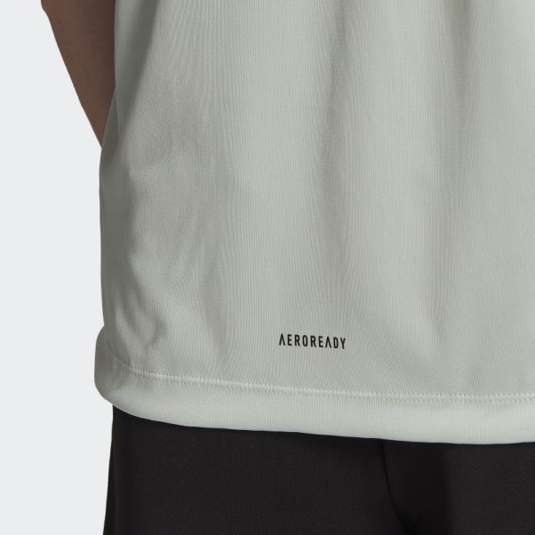 Adidas Aeroready T-shirt De Yoga Vert