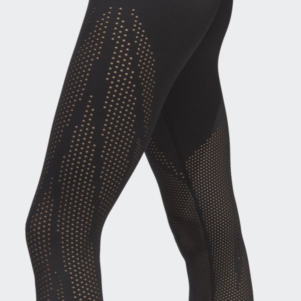 Optime Training Luxe Best Of Adidas 7/8 Leggings Noir Chaud