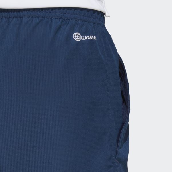 Adidas Short De Tennis Club Bleu Marine
