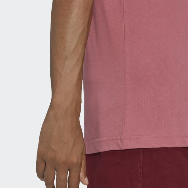 T-shirt Essentiel Trèfle Rose Adidas
