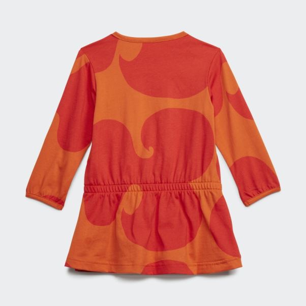 Robe Marimekko Orange Adidas