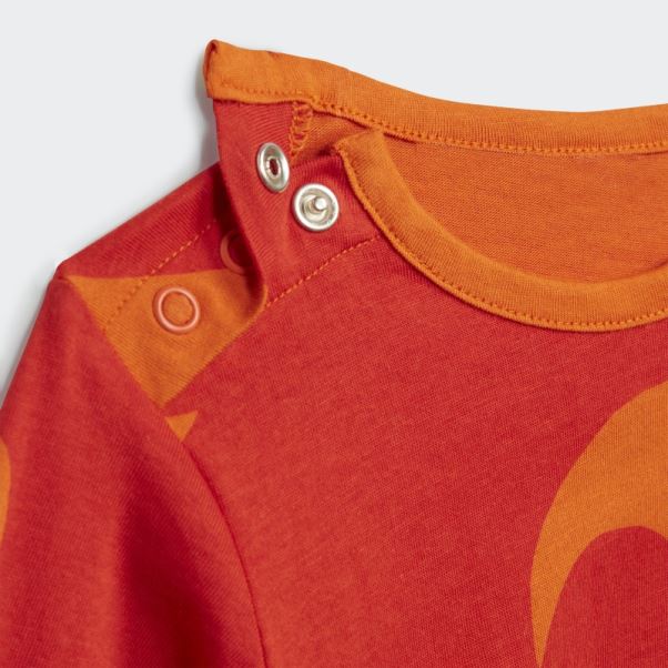 Robe Marimekko Orange Adidas
