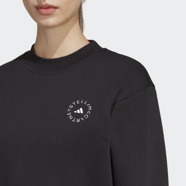 Sweat Adidas By Stella Mccartney Sportswear Noir Mode