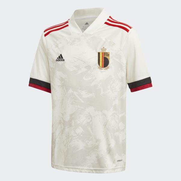 Maillot Extérieur Belgique Blanc Adidas