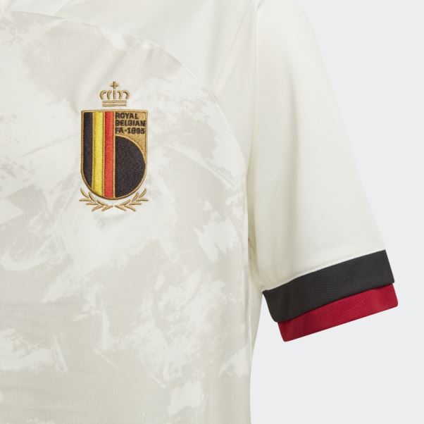 Maillot Extérieur Belgique Blanc Adidas
