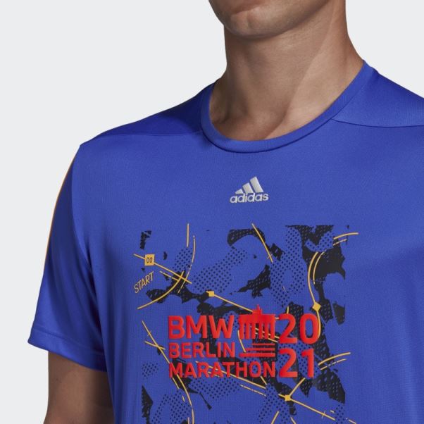 T-shirt Adidas Berlin Marathon Finisher Encre