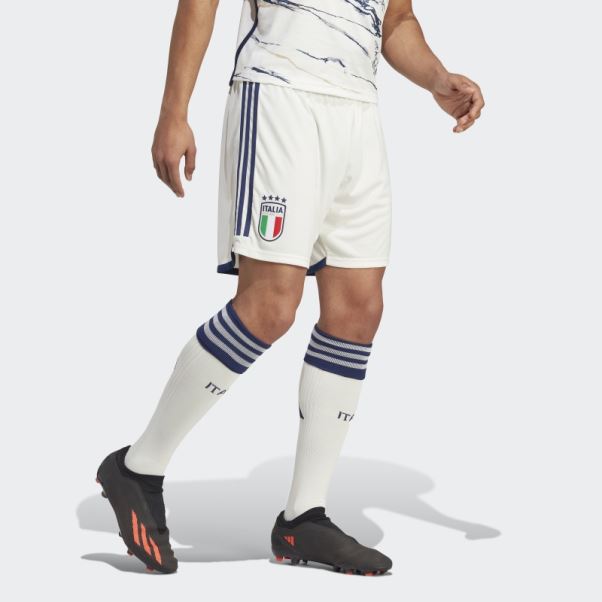 Short Adidas Italy 23 Away Blanc