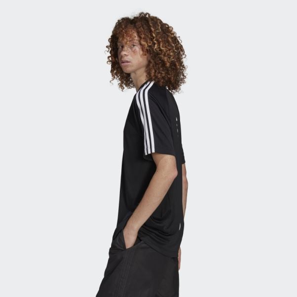 T-shirt Adidas Common Memory Graphique Noir