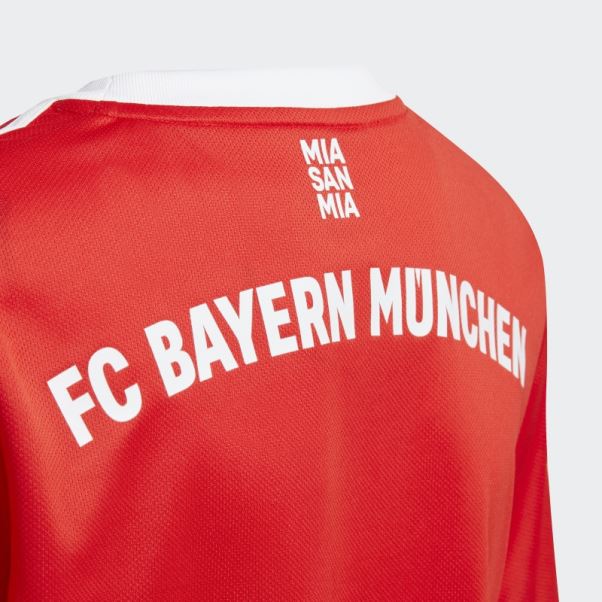 Maillot Domicile Fc Bayern 22/23 Rouge Adidas Chaud