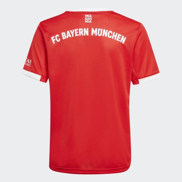 Maillot Domicile Fc Bayern 22/23 Rouge Adidas Stylé