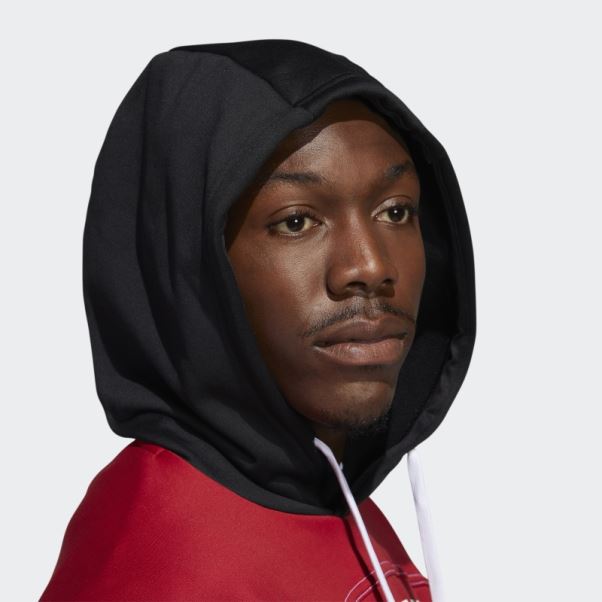 Adidas Sweat à Capuche Stade Rouge Victoire