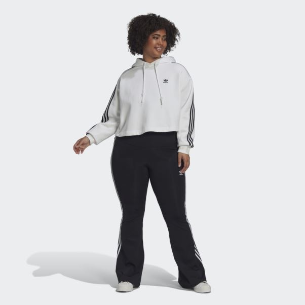 Adidas Adicolor Classics Sweat à Capuche (grande Taille) Blanc