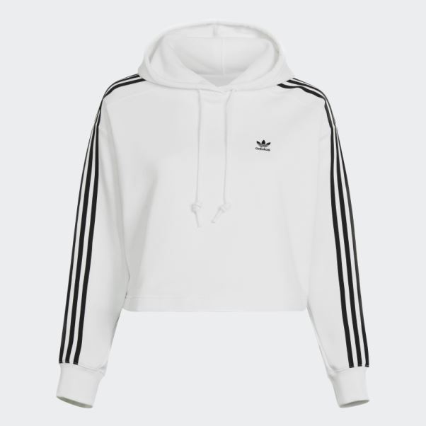 Sweat à Capuche Adidas Adicolor Classics Blanc (grande Taille)