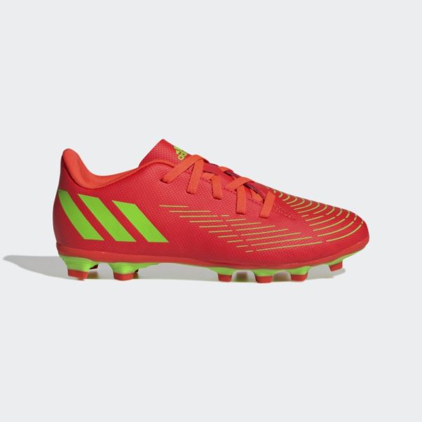 Adidas Predator Edge.4 Crampons De Sol Souples Rouge