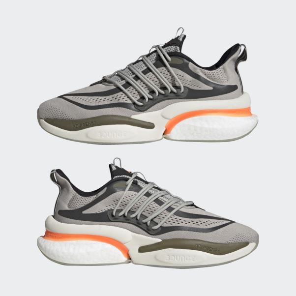 Alphaboost V1 Durable Boost Chaussures Métal Gris Adidas