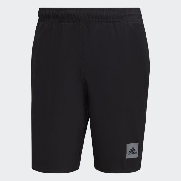 Adidas Short De Bain Uni Longueur Classique Noir