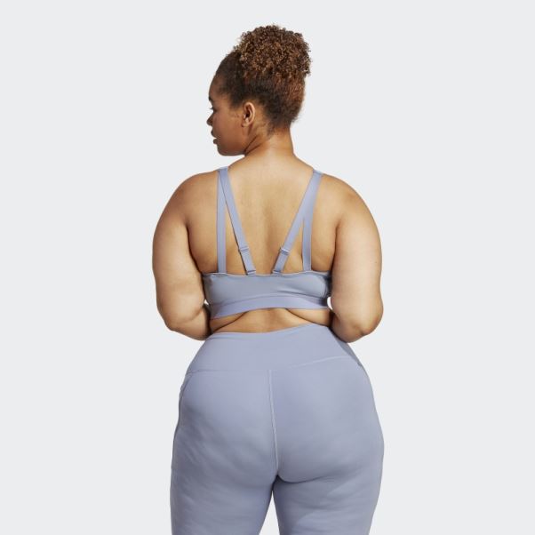 Soutien-gorge à Maintien élevé Adidas Tlrd Move Training Violet Argenté (grande Taille)