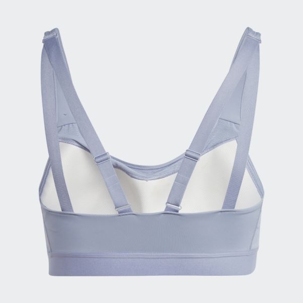 Soutien-gorge à Maintien élevé Adidas Tlrd Move Training Violet Argenté (grande Taille)