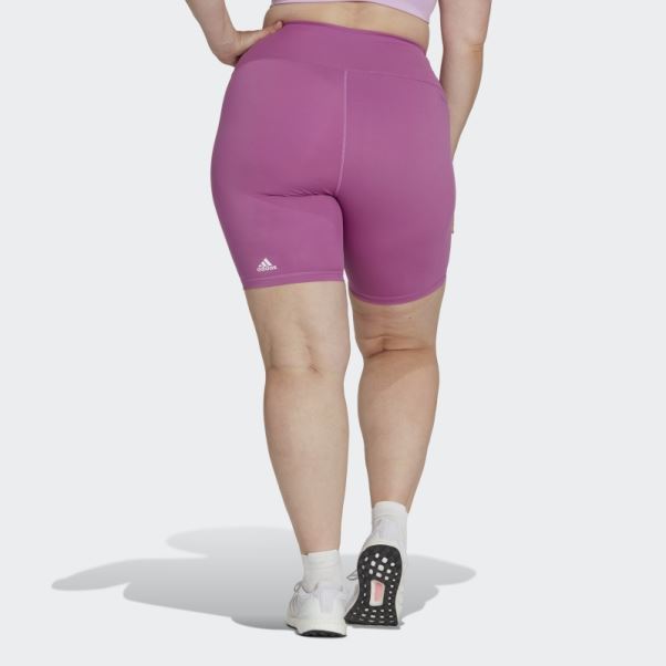 Legging Adidas Optime Training Bike Lilas