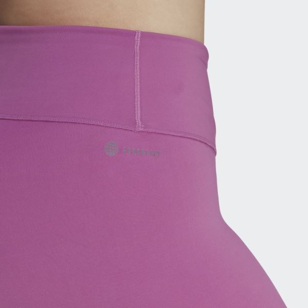 Legging Adidas Optime Training Bike Lilas