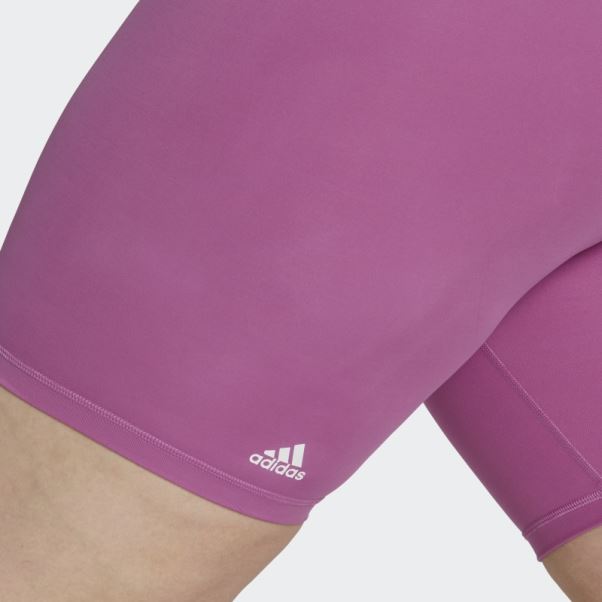 Legging Adidas Optime Training Bike Lilas