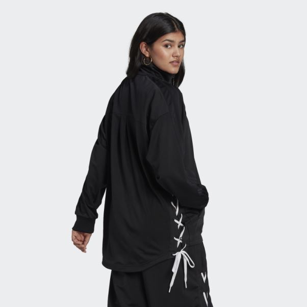 Veste De Survêtement à Lacets Always Original Adidas Noir