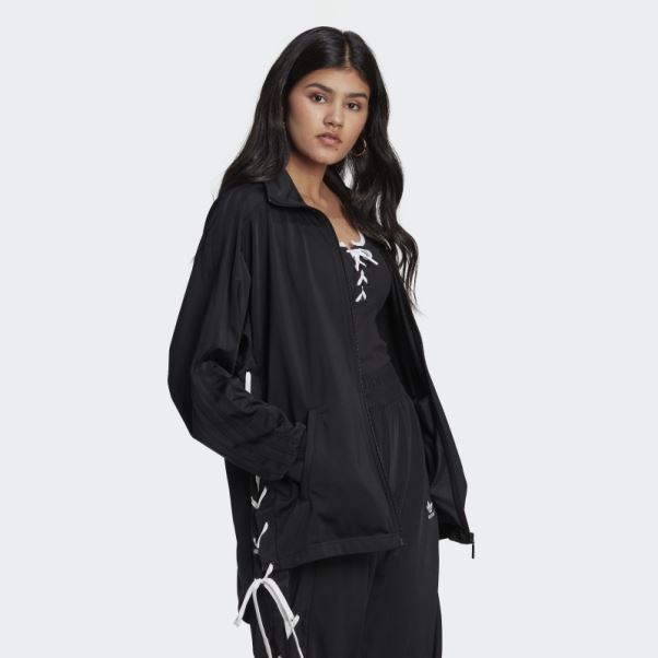 Veste De Survêtement à Lacets Always Original Adidas Noir