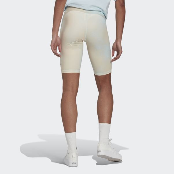 Legging De Vélo Imprimé Bleu Adidas