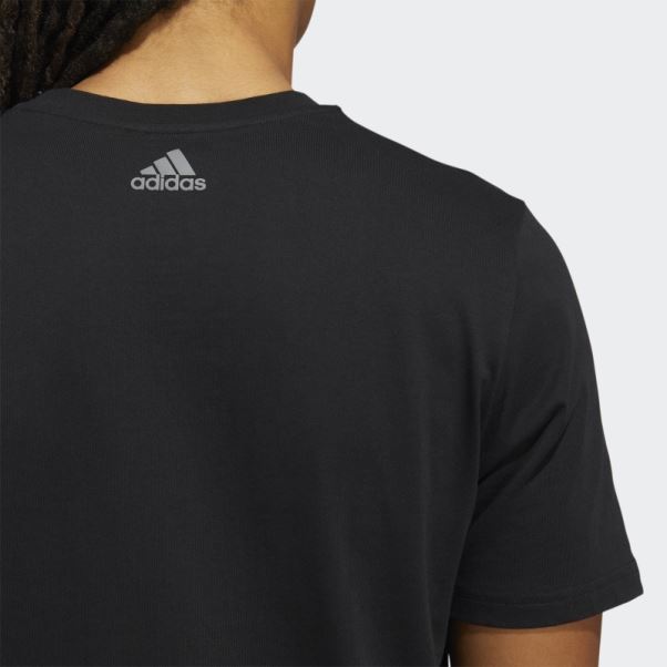 Adidas Noir D.o.n. Numéro 4 L'avenir Du Tee Rapide
