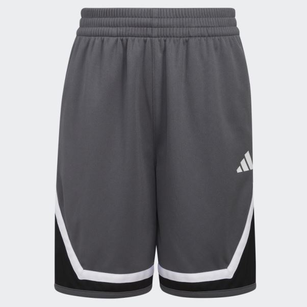 Short De Basket 23 Gris Moyen Adidas