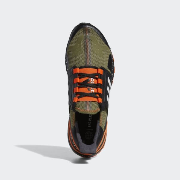Adidas Olive Ultraboost Dna City Xplorer Outdoor Trail Running Sportswear Lifestyle Chaussures