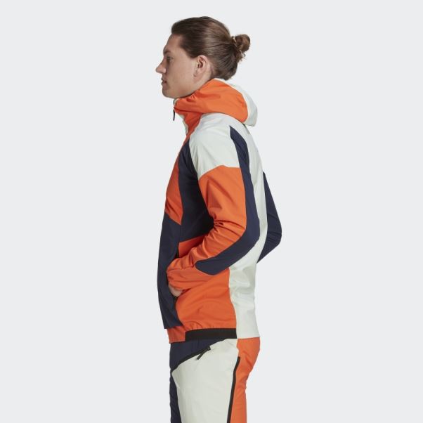 Veste De Ski De Randonnée Adidas Terrex Skyclimb Gore Soft Shell Orange
