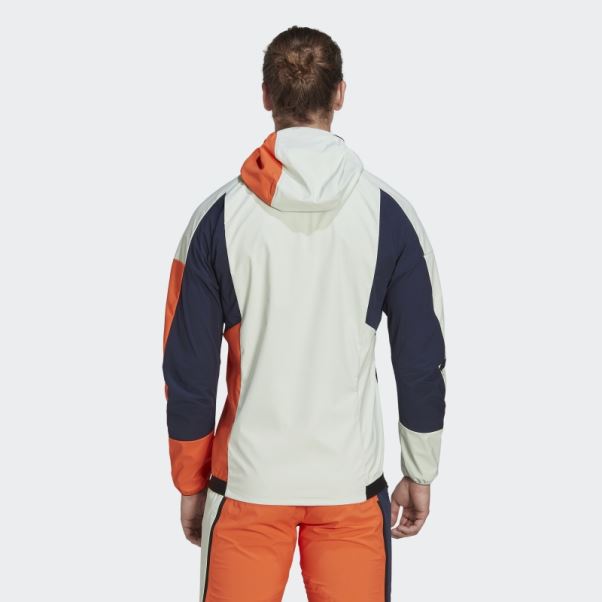 Veste De Ski De Randonnée Adidas Terrex Skyclimb Gore Soft Shell Orange