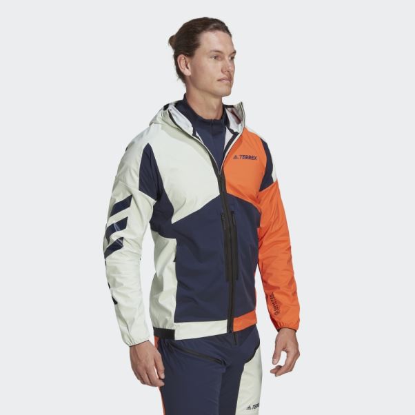 Veste De Ski De Randonnée Adidas Terrex Skyclimb Gore Soft Shell Orange