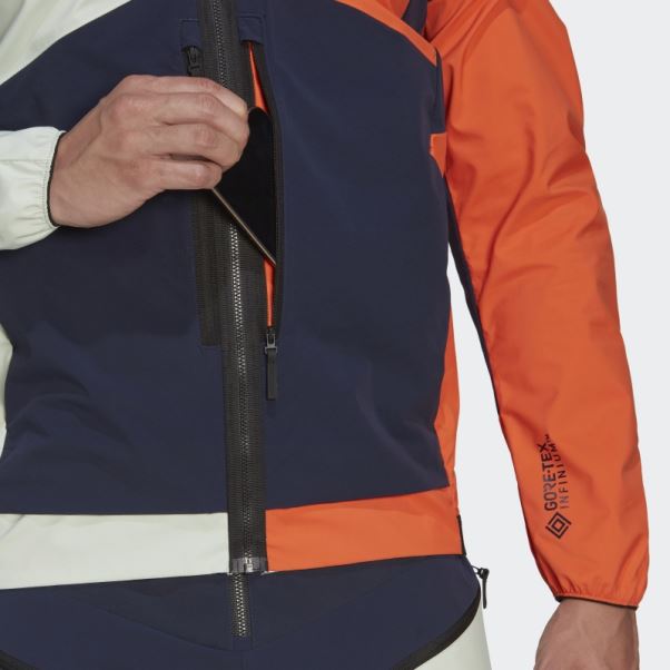 Veste De Ski De Randonnée Adidas Terrex Skyclimb Gore Soft Shell Orange