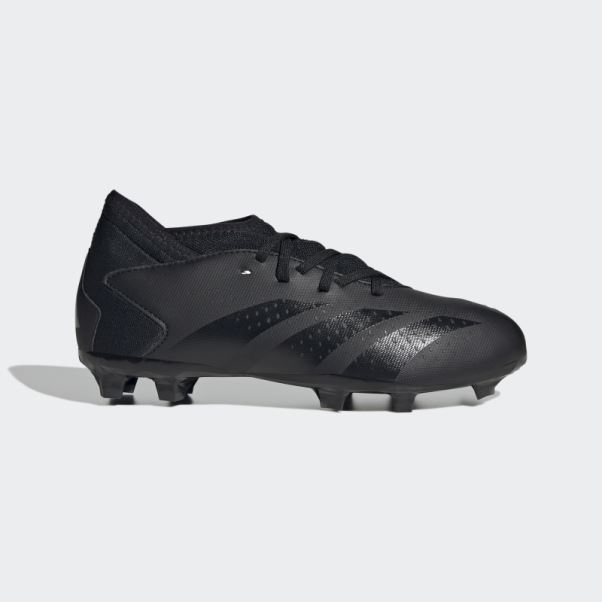 Adidas Predator Precision.3 Chaussures De Sol Ferme Noires