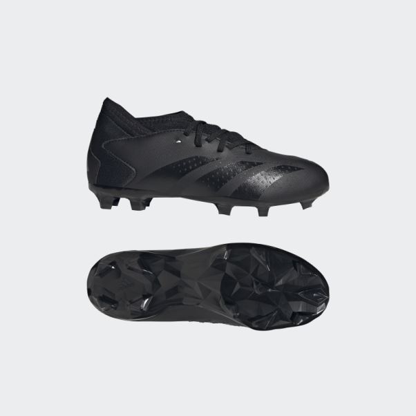 Adidas Predator Precision.3 Chaussures De Sol Ferme Blanc