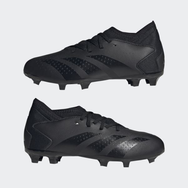Adidas Predator Precision.3 Chaussures De Sol Ferme Blanc