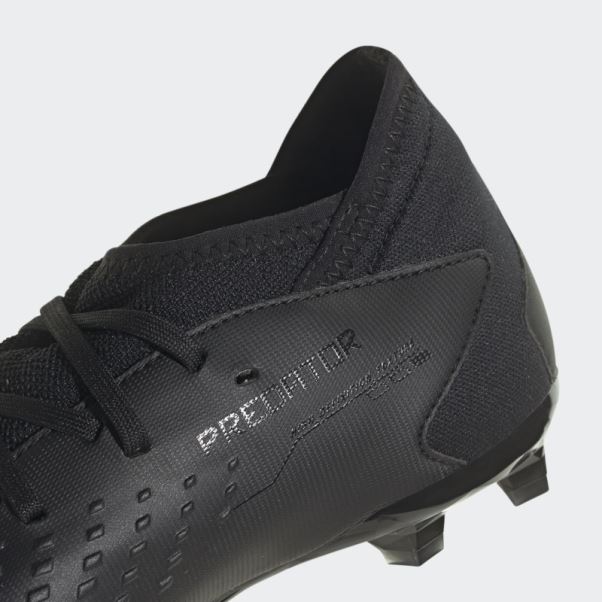 Adidas Predator Precision.3 Chaussures De Sol Ferme Blanc