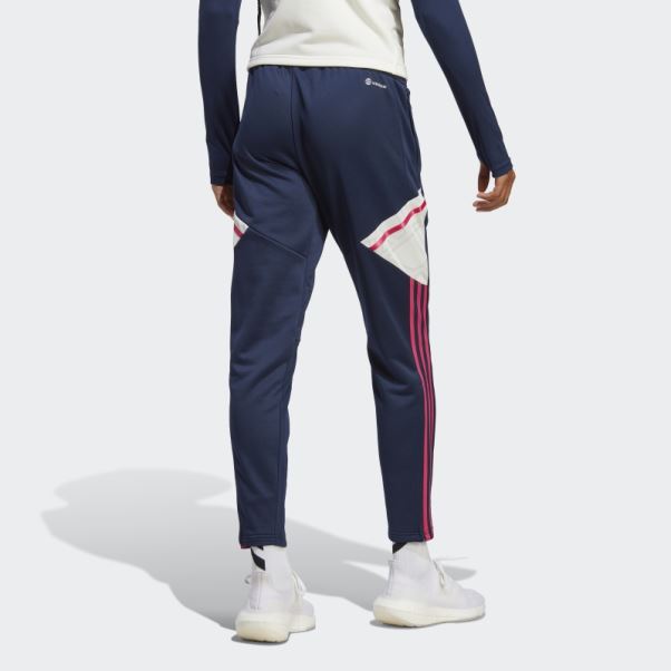 Adidas Arsenal Condivo 22 Pantalon De Survêtement D'entraînement Bleu Marine