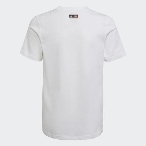 T-shirt Graphique Adidas X Classic Lego Blanc