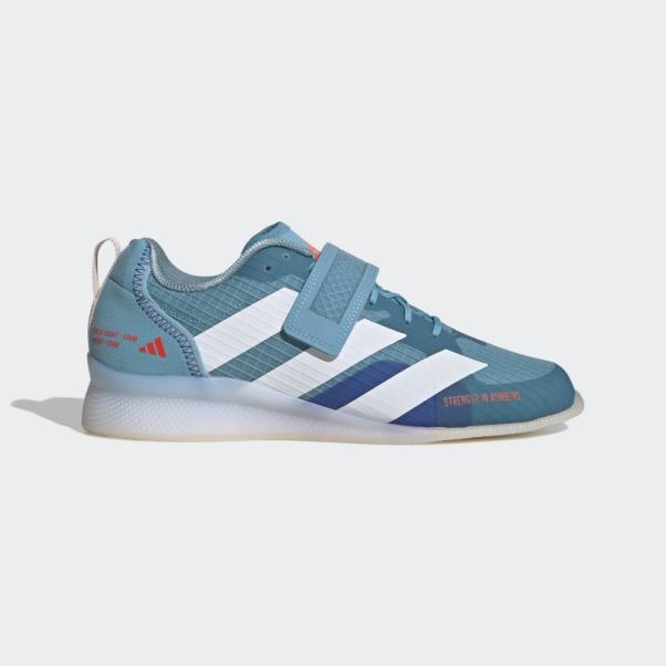 Chaussures D'haltérophilie Adipower 3 Bleu Adidas