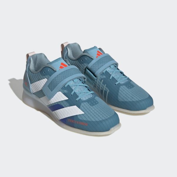 Chaussures D'haltérophilie Adipower 3 Bleu Adidas