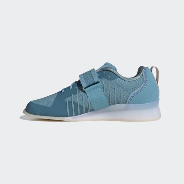 Chaussures D'haltérophilie Adipower 3 Bleu Adidas