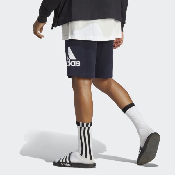 Short En Molleton à Gros Logo Adidas Ink Essentials