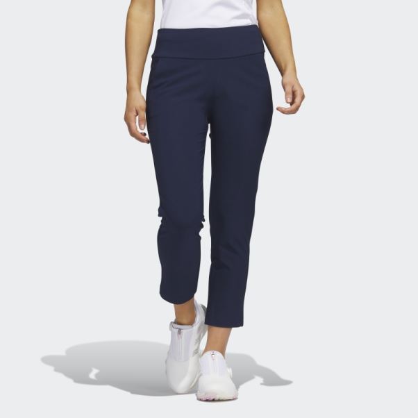 Pantalon Adidas Bleu Marine à Enfiler à La Cheville