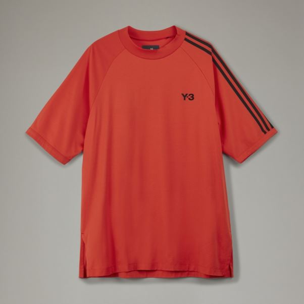 Adidas Y-3 3-stripes T-shirt à Manches Courtes